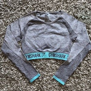 Gymshark long-sleeve crop top